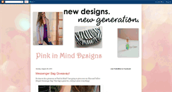 Desktop Screenshot of pinkinmind.blogspot.com