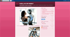 Desktop Screenshot of huellasderobot.blogspot.com