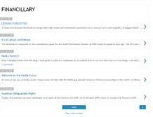 Tablet Screenshot of financillary.blogspot.com