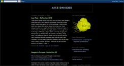 Desktop Screenshot of mission4-god.blogspot.com