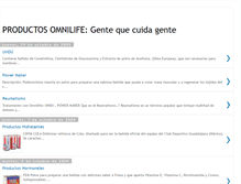 Tablet Screenshot of omnisaludbelleza.blogspot.com