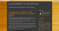 Desktop Screenshot of linguagemdocencia.blogspot.com