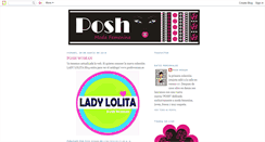 Desktop Screenshot of poshbyjotajota.blogspot.com