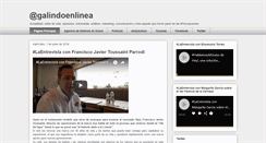 Desktop Screenshot of galindoenlinea.blogspot.com