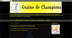 Desktop Screenshot of grainedechampions.blogspot.com