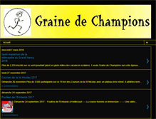 Tablet Screenshot of grainedechampions.blogspot.com