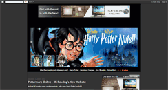 Desktop Screenshot of harrypotternuts.blogspot.com