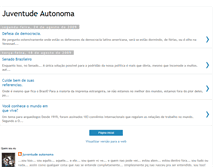 Tablet Screenshot of juventudeautonoma.blogspot.com