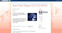 Desktop Screenshot of karistarmagic.blogspot.com