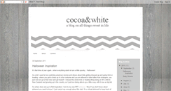 Desktop Screenshot of cocoaandwhite.blogspot.com