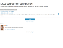 Tablet Screenshot of lisasconfectionconnection.blogspot.com