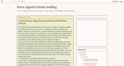Desktop Screenshot of forexsignalsystemtrading.blogspot.com