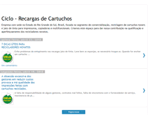 Tablet Screenshot of ciclorecargascartuchos.blogspot.com