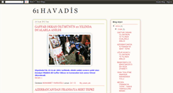 Desktop Screenshot of 61havadis.blogspot.com