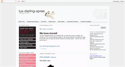 Desktop Screenshot of lux-darling-spree.blogspot.com