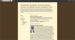 Desktop Screenshot of hotel-stockholm-sweden-massage.blogspot.com