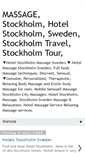 Mobile Screenshot of hotel-stockholm-sweden-massage.blogspot.com