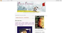 Desktop Screenshot of mundofabuloso.blogspot.com