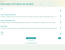 Tablet Screenshot of informaticaiesbahiadealmeria.blogspot.com