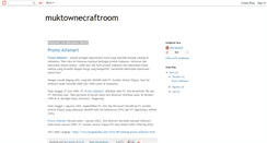 Desktop Screenshot of muktownecraftroom.blogspot.com
