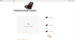 Desktop Screenshot of metamorfosemedia.blogspot.com