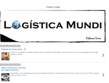 Tablet Screenshot of logisticamundi.blogspot.com