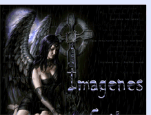 Tablet Screenshot of imagenesgoticas-thedarkangel.blogspot.com