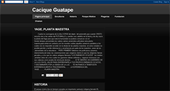 Desktop Screenshot of caciqueguatape.blogspot.com