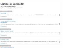Tablet Screenshot of lagrimasdeunsonador.blogspot.com