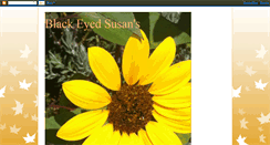 Desktop Screenshot of blackeyedsusan-susan.blogspot.com