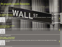 Tablet Screenshot of mipequenomundofinanciero.blogspot.com