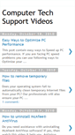 Mobile Screenshot of computer-tech-videos.blogspot.com