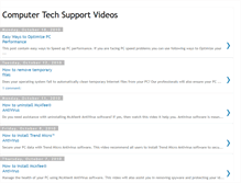 Tablet Screenshot of computer-tech-videos.blogspot.com