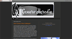 Desktop Screenshot of genaroheredia.blogspot.com