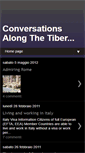 Mobile Screenshot of conversationsalongthetiber.blogspot.com