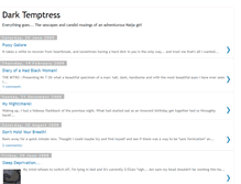 Tablet Screenshot of darktemptress.blogspot.com