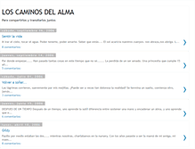 Tablet Screenshot of los-caminos-del-alma.blogspot.com