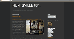 Desktop Screenshot of huntsville831.blogspot.com