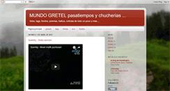 Desktop Screenshot of mundodegretel.blogspot.com