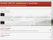 Tablet Screenshot of mundodegretel.blogspot.com