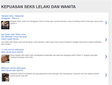 Tablet Screenshot of kepuasansekslelakidanwanita.blogspot.com