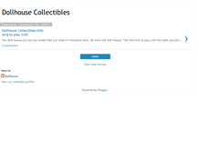 Tablet Screenshot of dollhouse-collectibles.blogspot.com