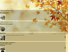 Tablet Screenshot of bonsaiguru.blogspot.com