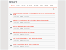 Tablet Screenshot of nirsoftbd.blogspot.com