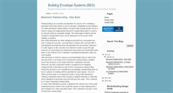 Desktop Screenshot of buildingenvelopesystems.blogspot.com