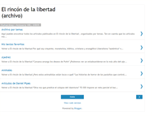 Tablet Screenshot of elrincondelalibertadarchivo.blogspot.com
