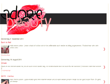 Tablet Screenshot of adorebeautyxx.blogspot.com