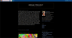 Desktop Screenshot of dreamproject.blogspot.com