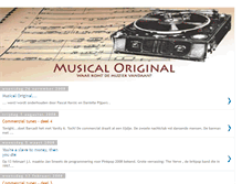 Tablet Screenshot of musicaloriginal.blogspot.com