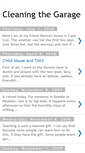 Mobile Screenshot of cleaningthegarage.blogspot.com